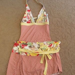 Calvin Klein One Piece with Cover Up Mini Skirt