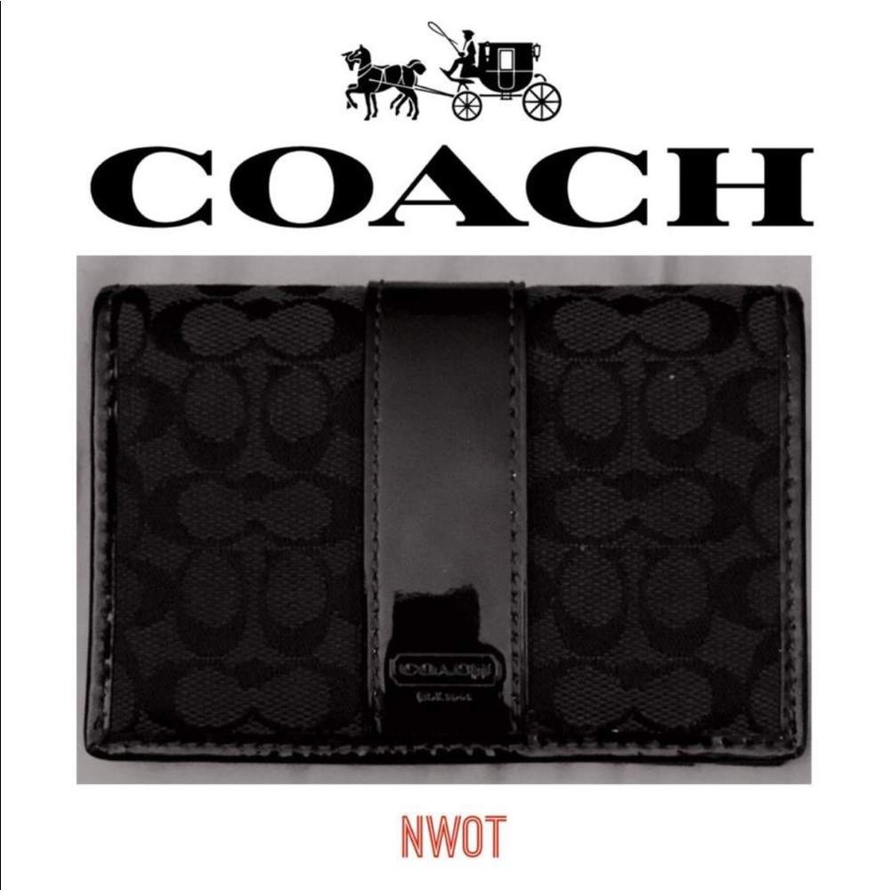 Coach card wallet