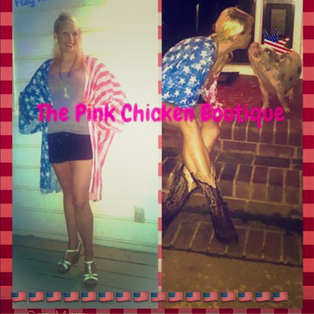 Flag Kimono one size fits most