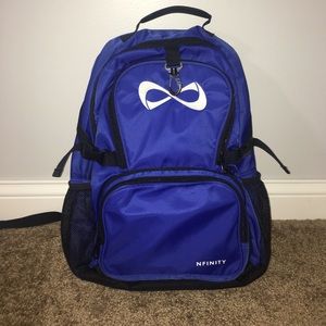 Royal blue nfinity backpack
