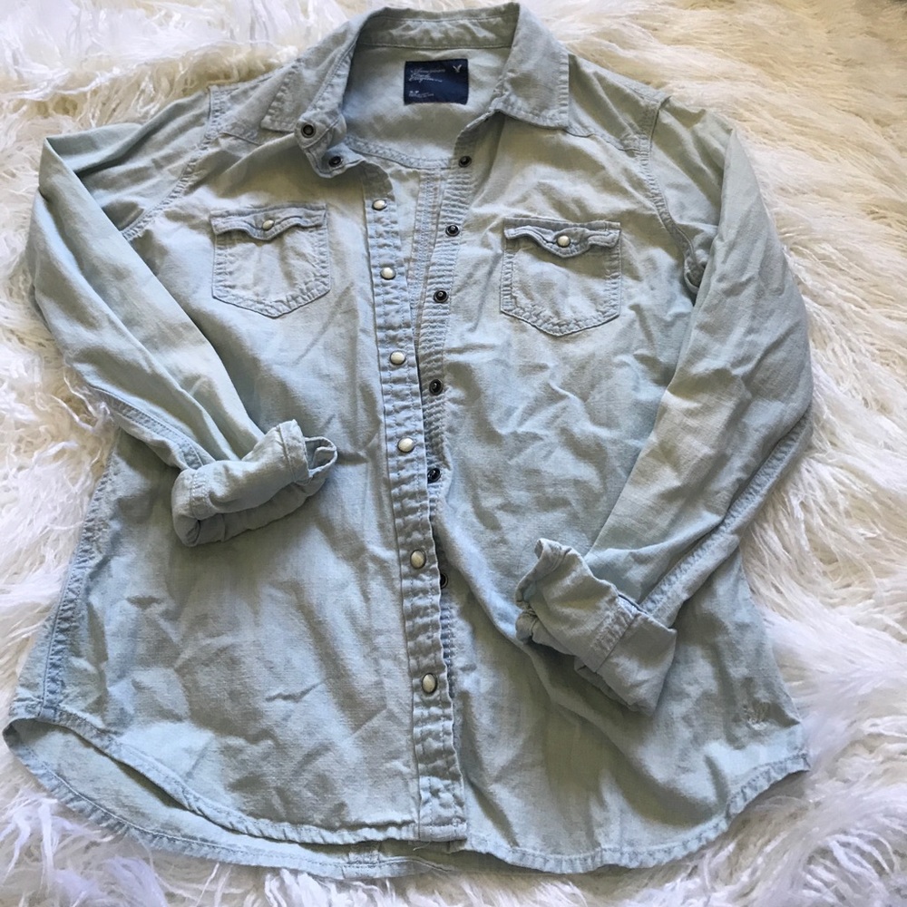 AEO Chambray shirt