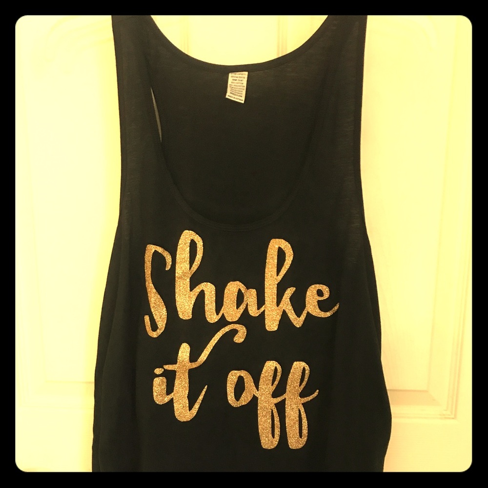 Black cotton top NWOT