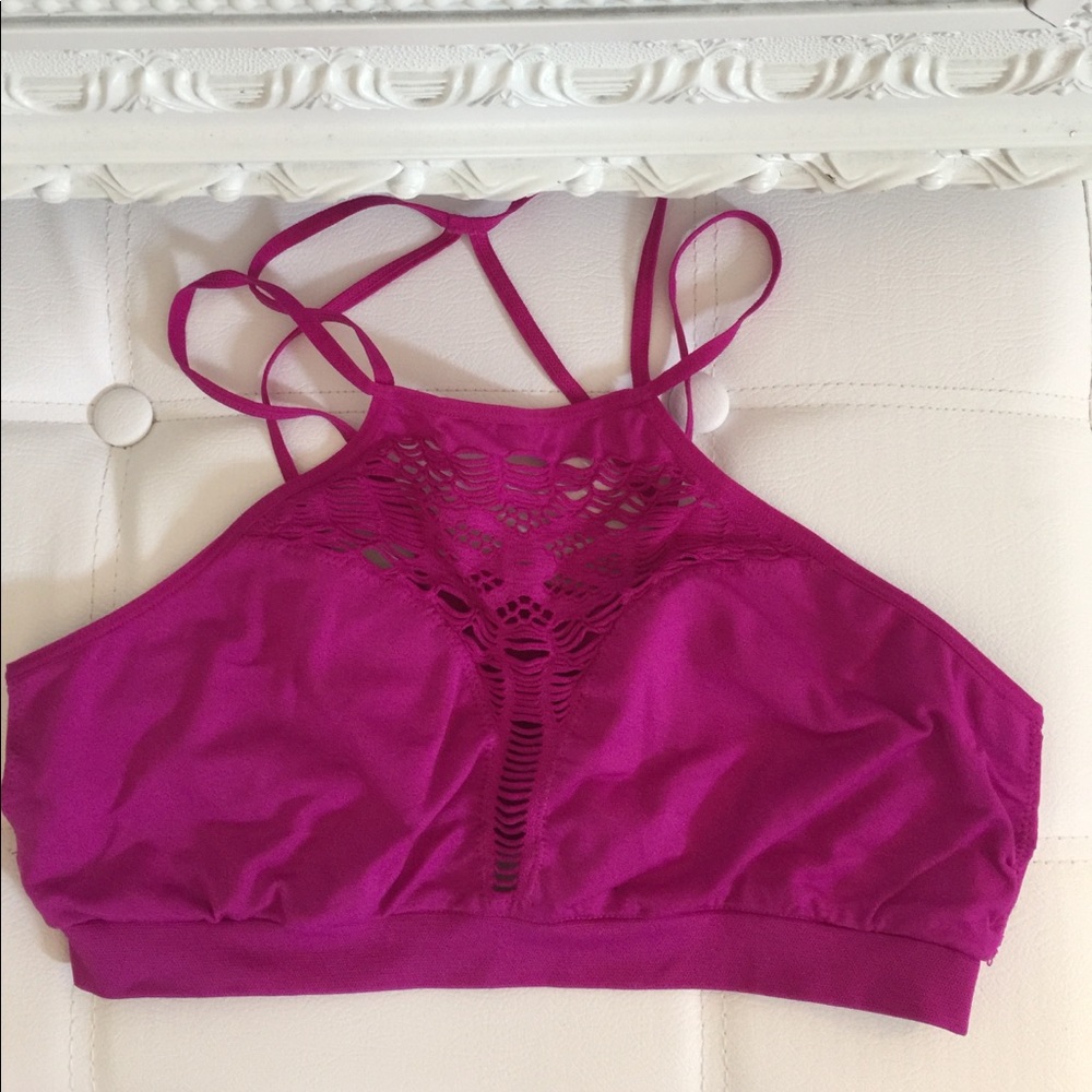Victoria's Secret Bralette Purple Large