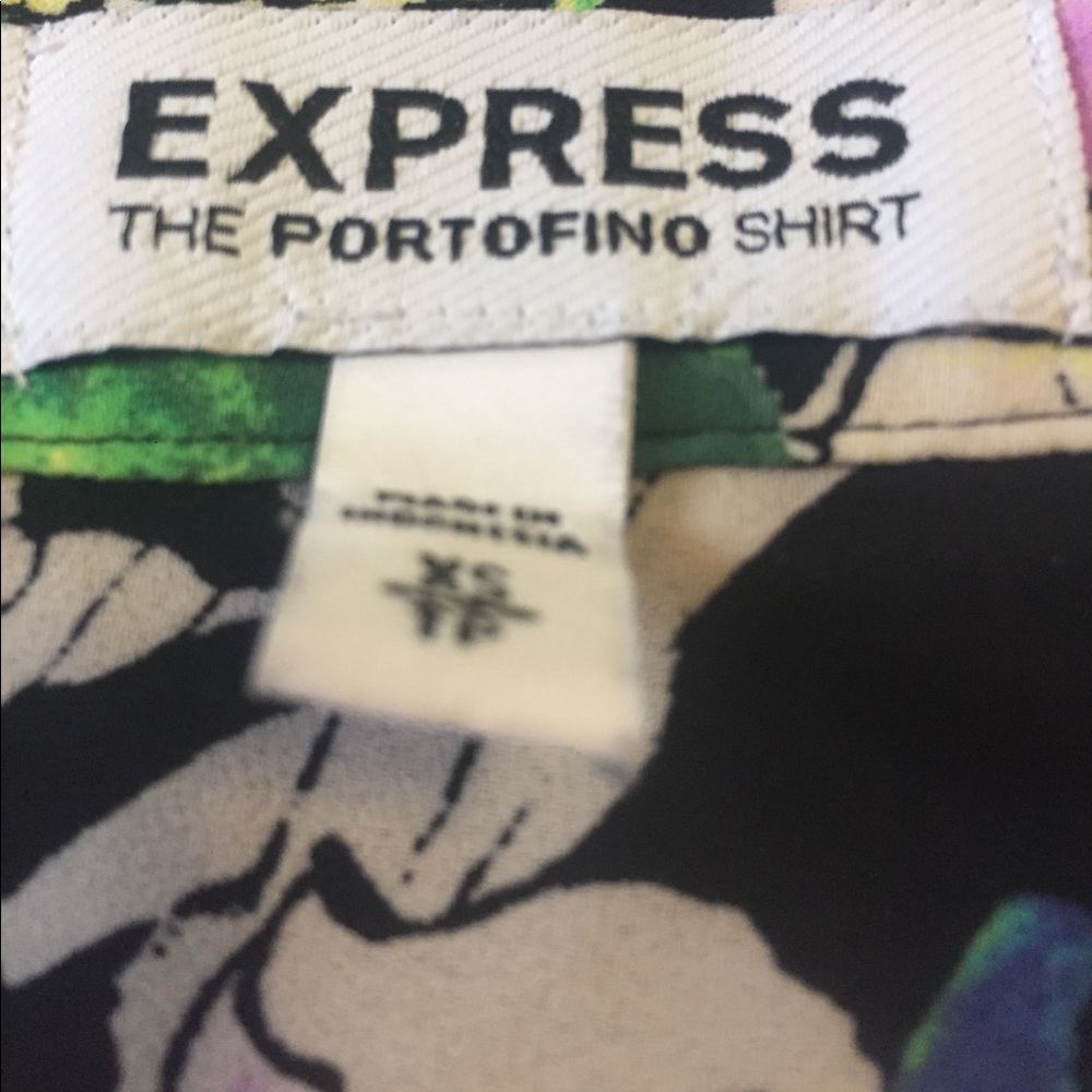 Multicolored Express dress shirt - Picture 2 of 2