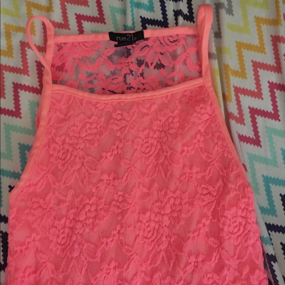 Super cute coral tank