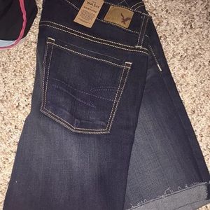 American Eagle skinny Bermuda shorts