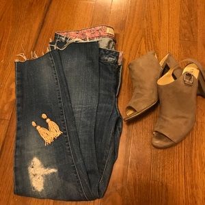 Paige distressed jeans