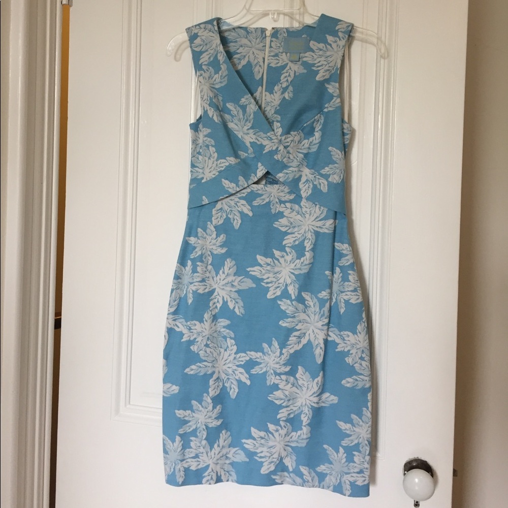 Blue Palm sundress