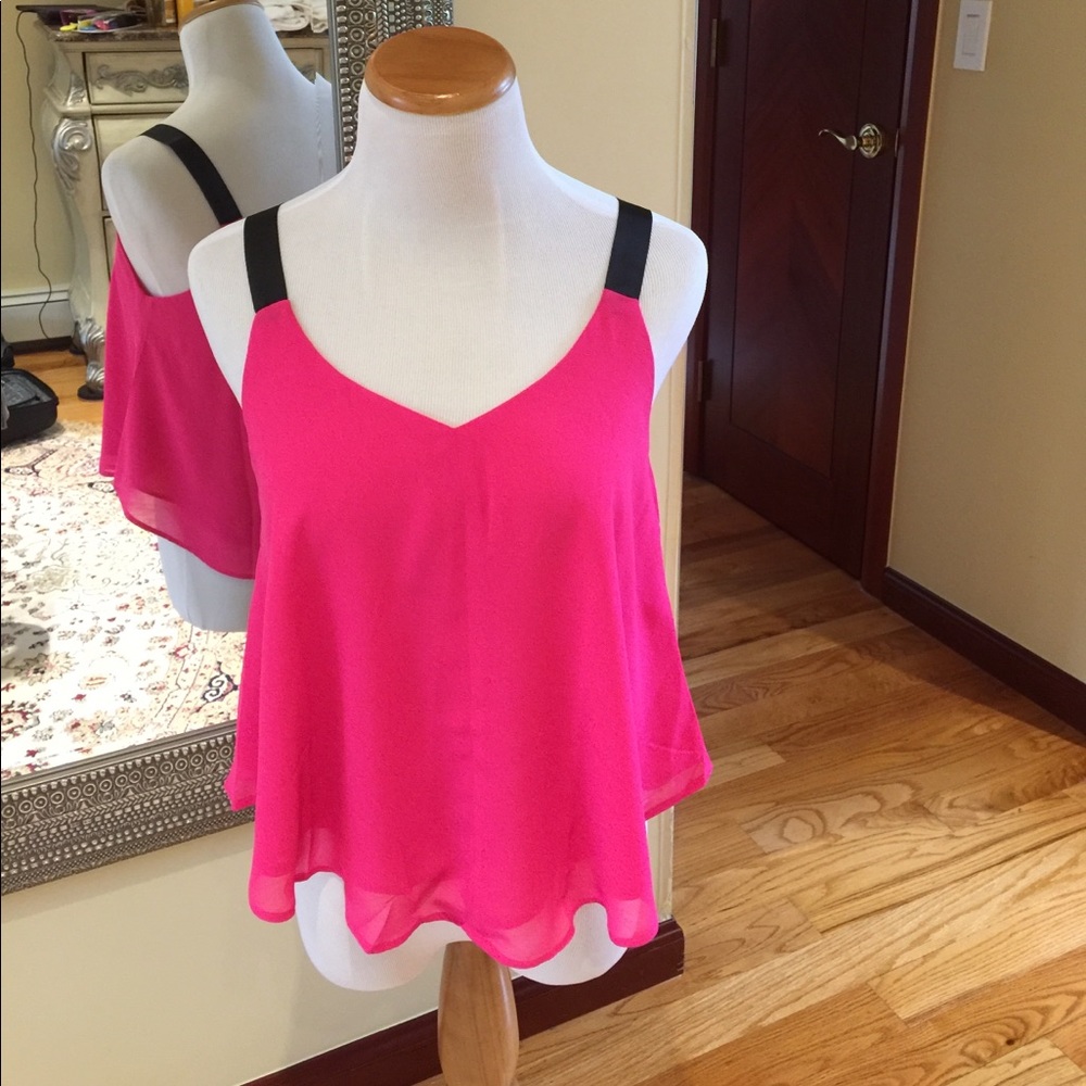 Gorgeous Hot Pink Tank Top