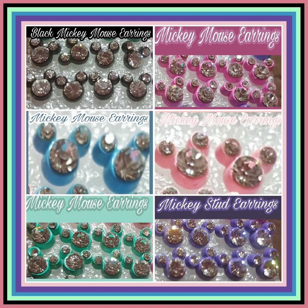 MICKEY MOUSE KIDS-SET- EARRINGS