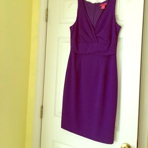 Purple sleeveless dress 4P