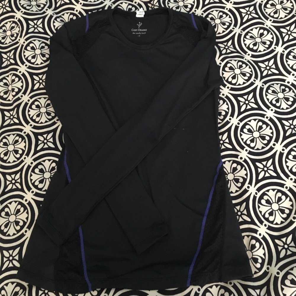 Cozy Orange athletic top
