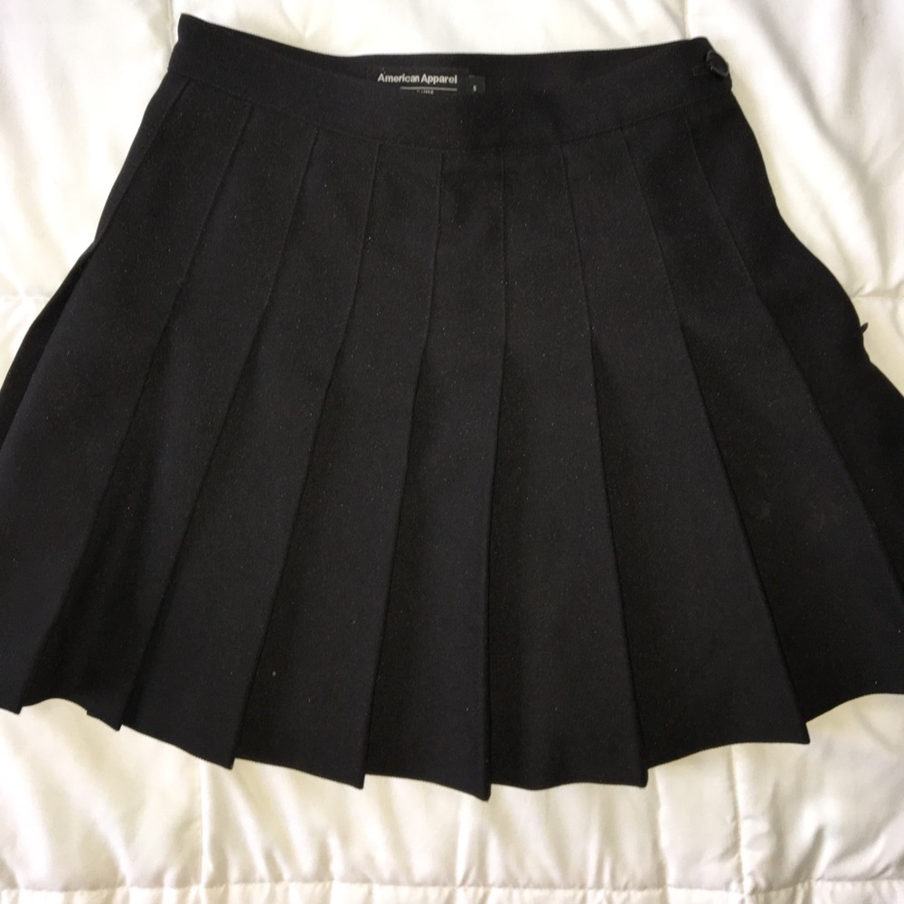 Black skater American Apparel Skirt.