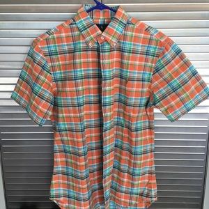 Polo short sleeve button up