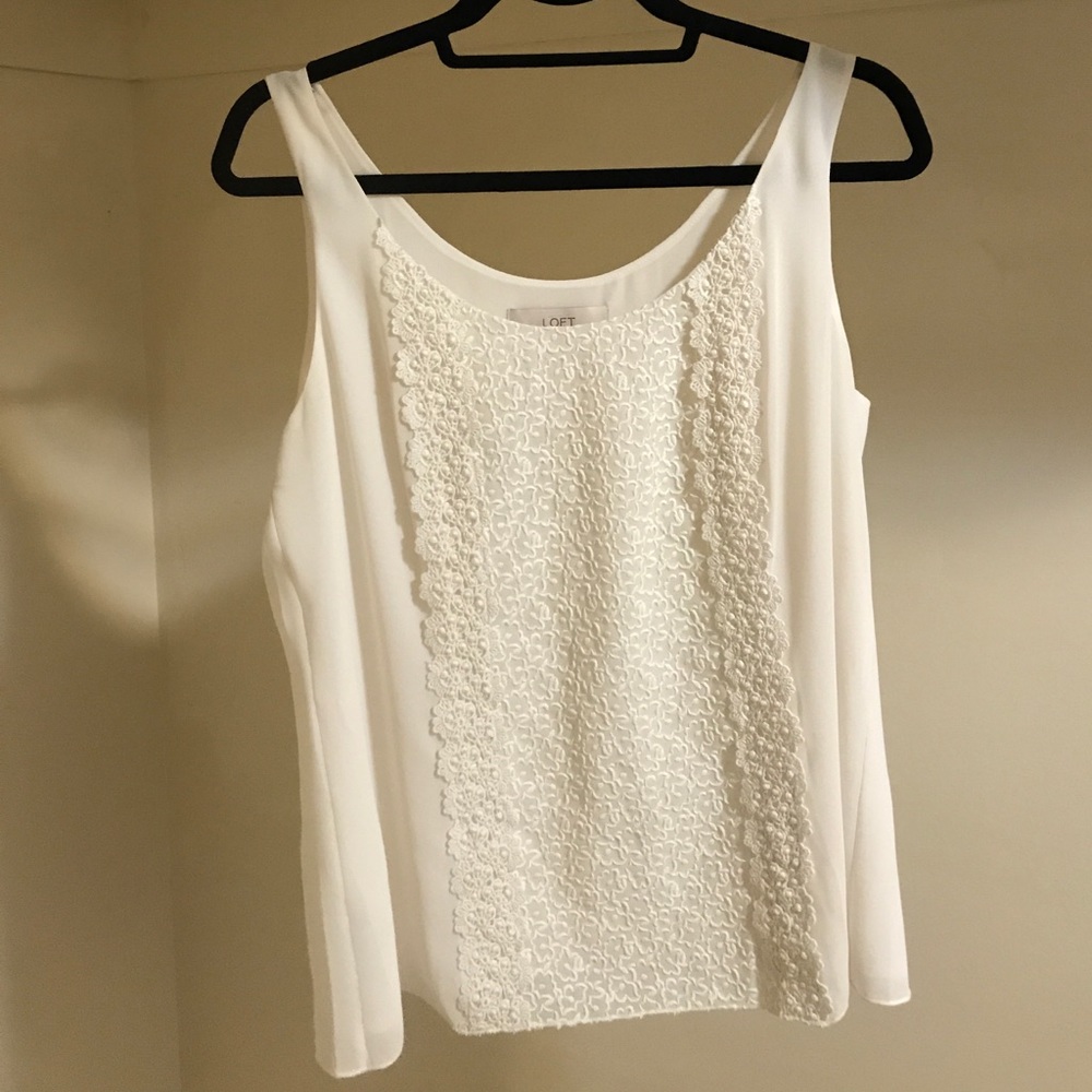 Loft medium shell tank top
