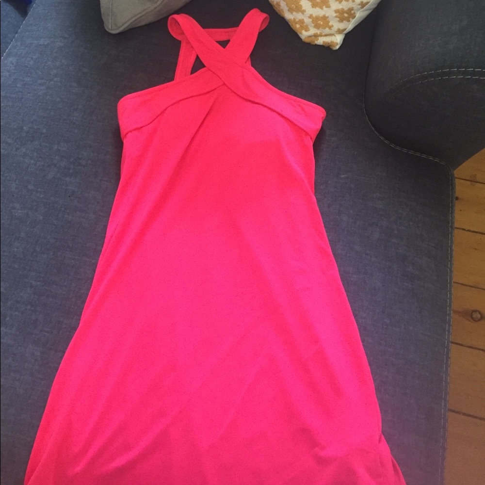 Fabletics bright pink dress - Picture 2 of 2