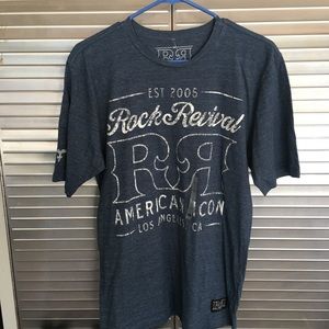 Rock revival navy blue t-shirt