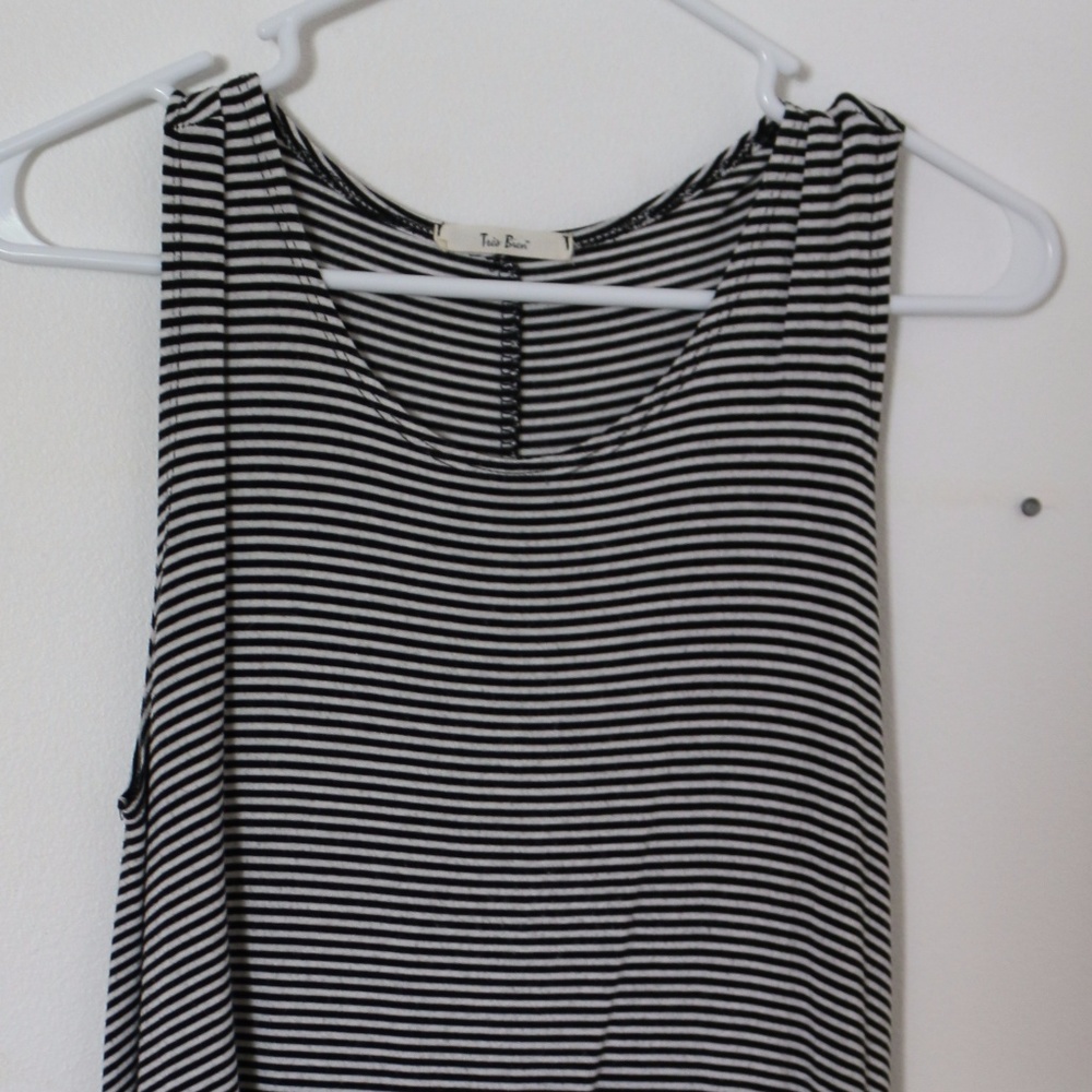 Black and White swing dress