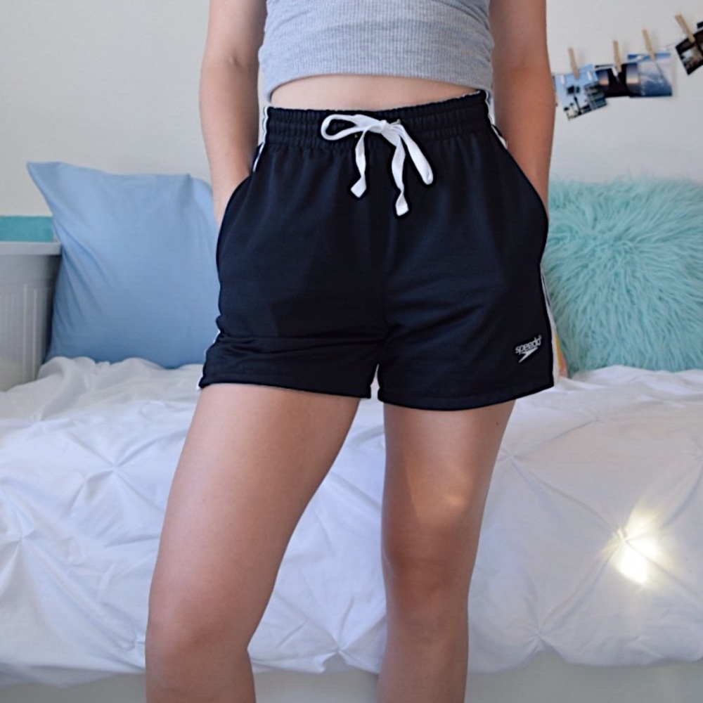 REVERSIBLE Speedo Shorts, Size Small/Medium
