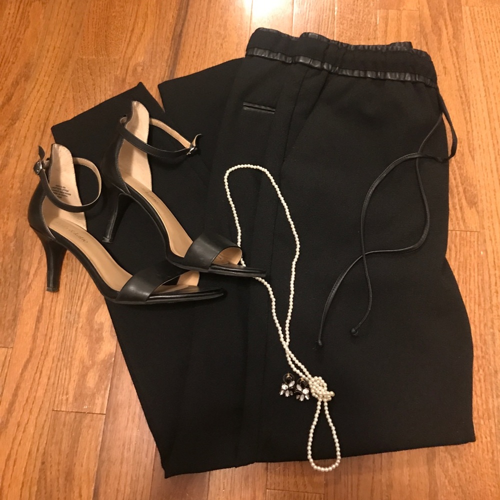 Black joggers