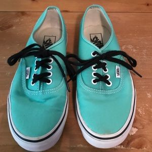 Mint Green Vans
