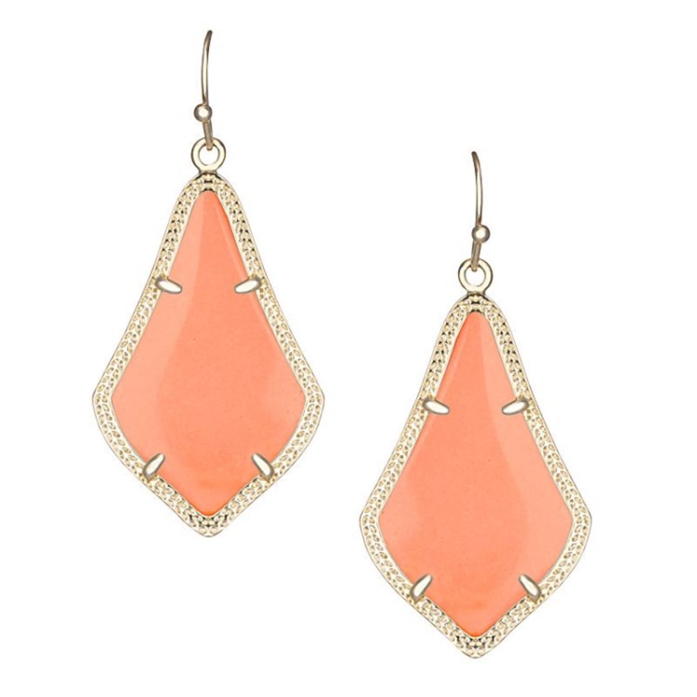 Kendra Scott Alex earrings in coral