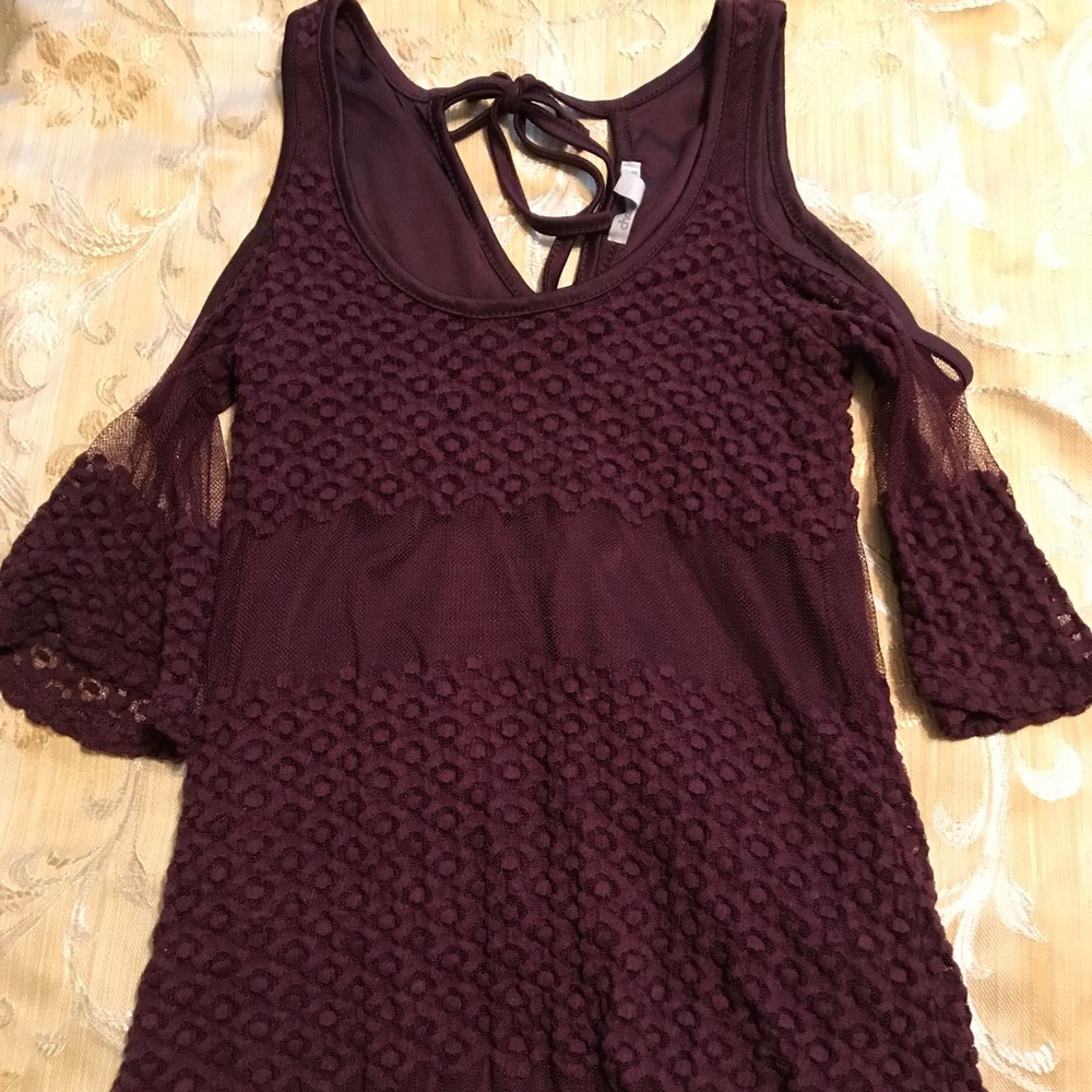 Deep purple Charlotte Russe blouse
