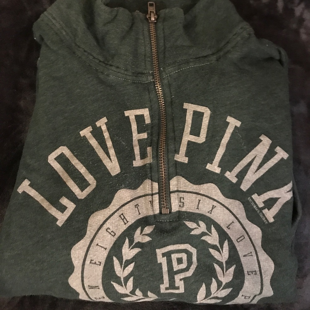 VS pink sweatshirt
