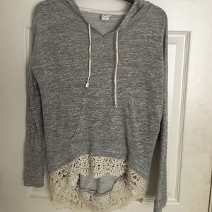 Gray sweater