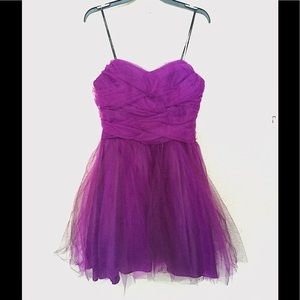 Short Purple Dress