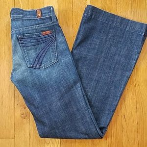 7 for all mankind Dojo flare Lexie petite