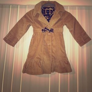 Baby Gap Corduroy Pea Coat  With Pockets.