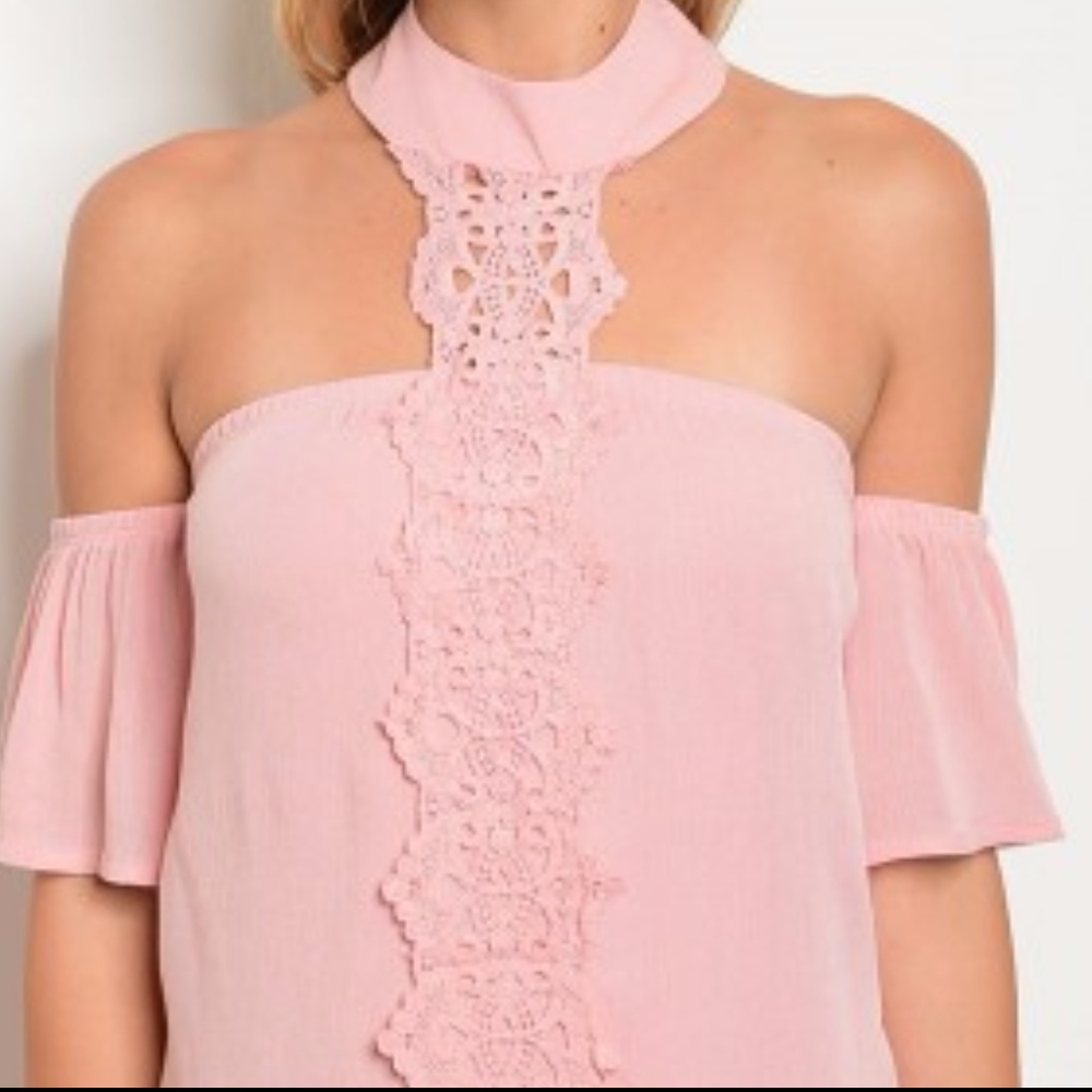 DRESS Blush pink dress - Picture 4 of 4