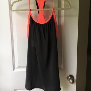 No Limits Lululemon dark grey and orange top