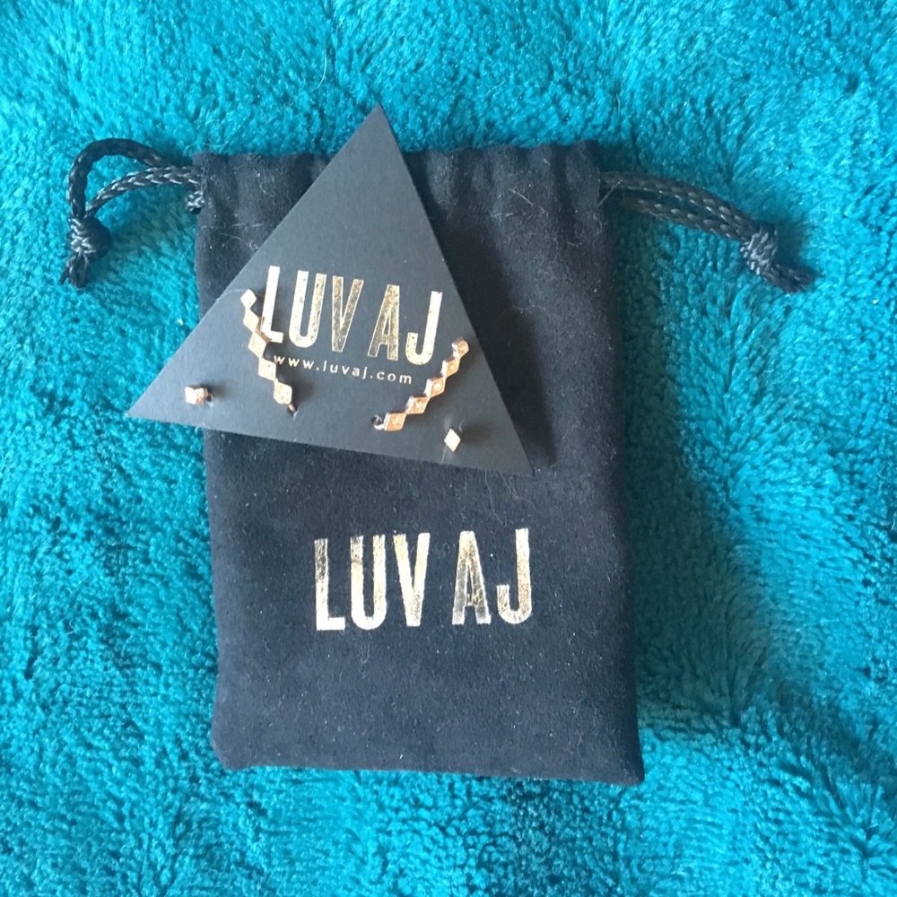 Luv Aj Diamond Kite Crawler Earring Set