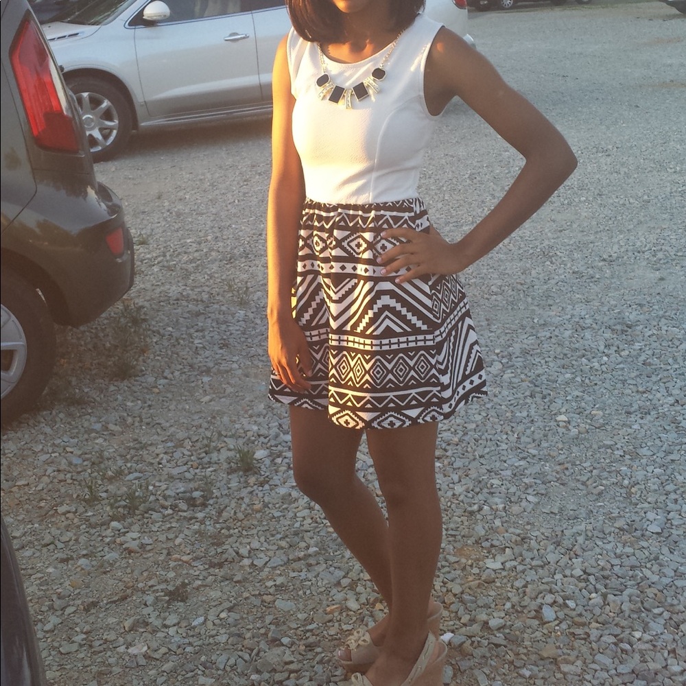 Dress with Detachable Necklace