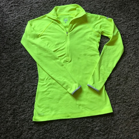 nike pro quarter zip