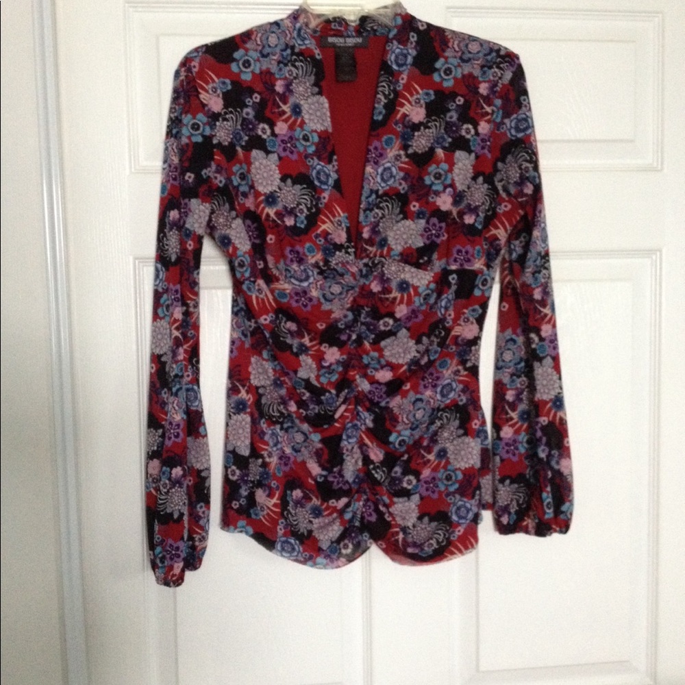 LONG SLEEVE BISOU BISOU TOP LARGE