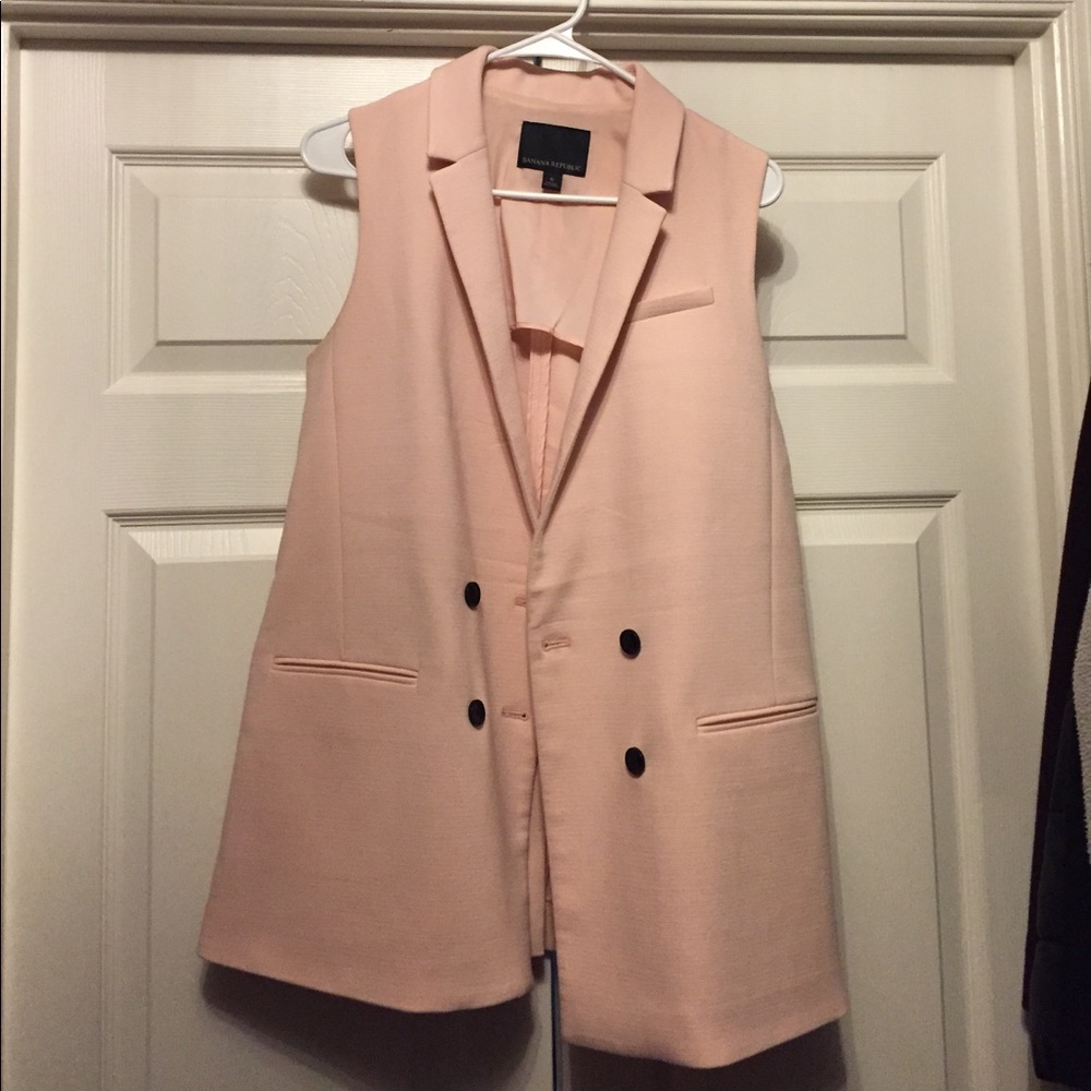 Banana Republic Sleeveless Blazer