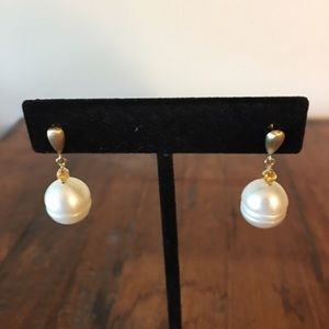 Final Sale 💥14k gold Honora Pearl earrings