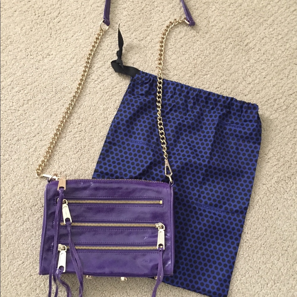 Rebecca Minkoff Purple Crossbody
