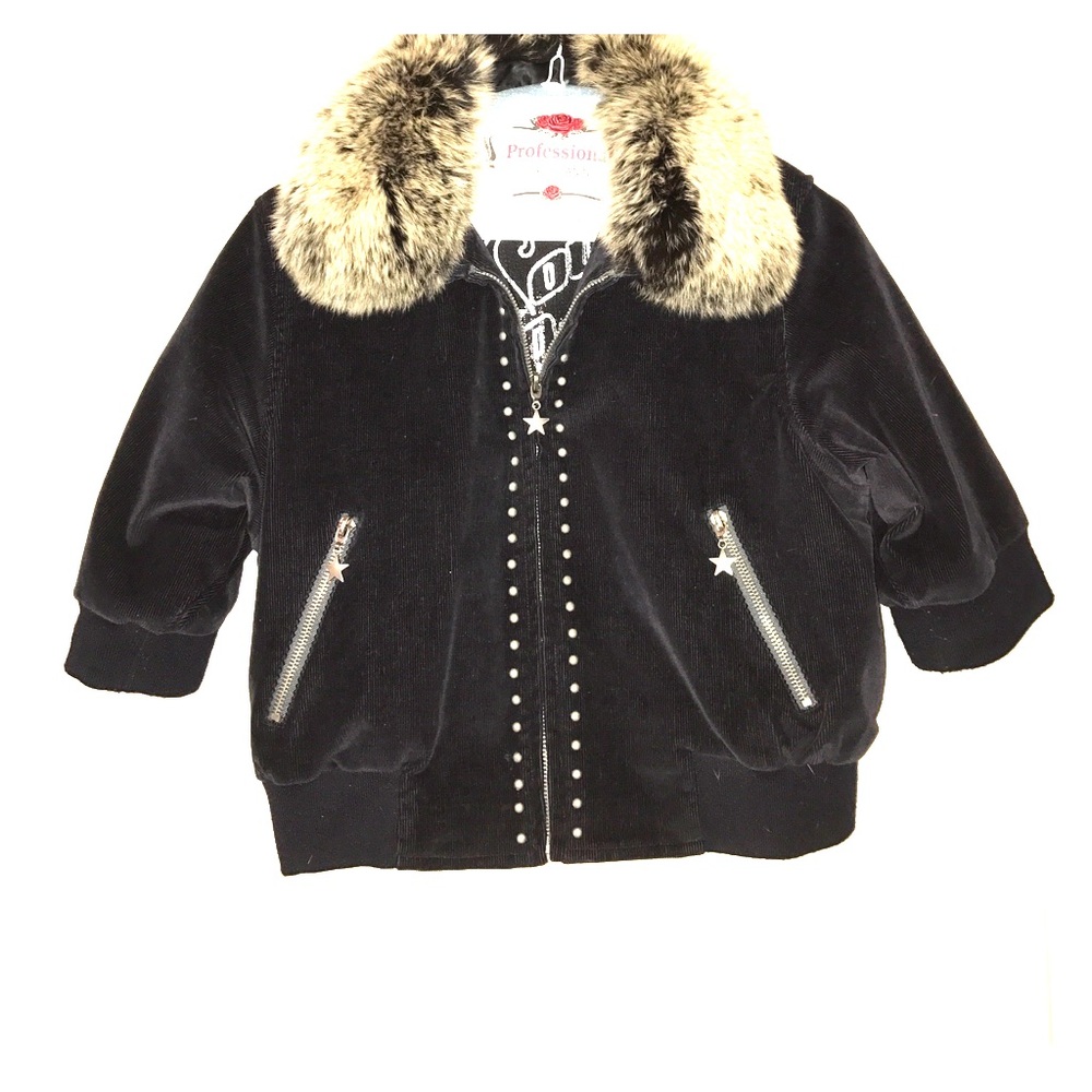 Soul Revival Cropped Black Jacket With Pockets