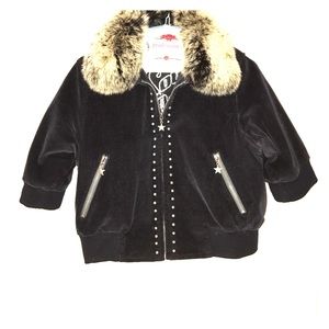 Soul Revival Cropped Black Jacket With Pockets