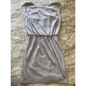 Jessica Simpson Silver Sequin Dress