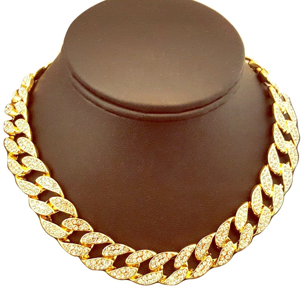 HipHop Choker Chain Necklace