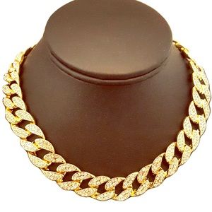 HipHop Choker Chain Necklace