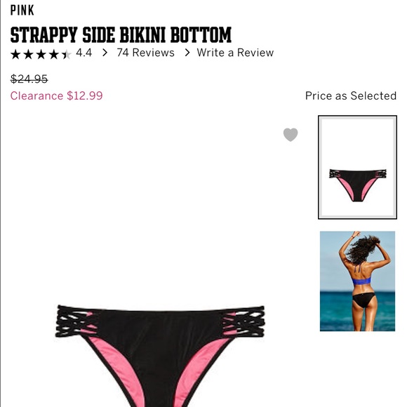 Looking for all Black Pink Swimsuit! - Picture 1 of 2