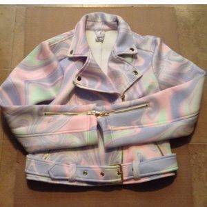 💫FS💫Dolls Kill x SugarPills Pastel Moto Jacket