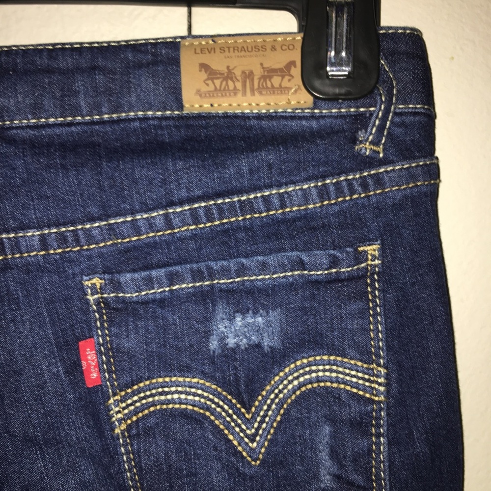 LEVI STRAIGHT LEG JEANS SZ 14 REG