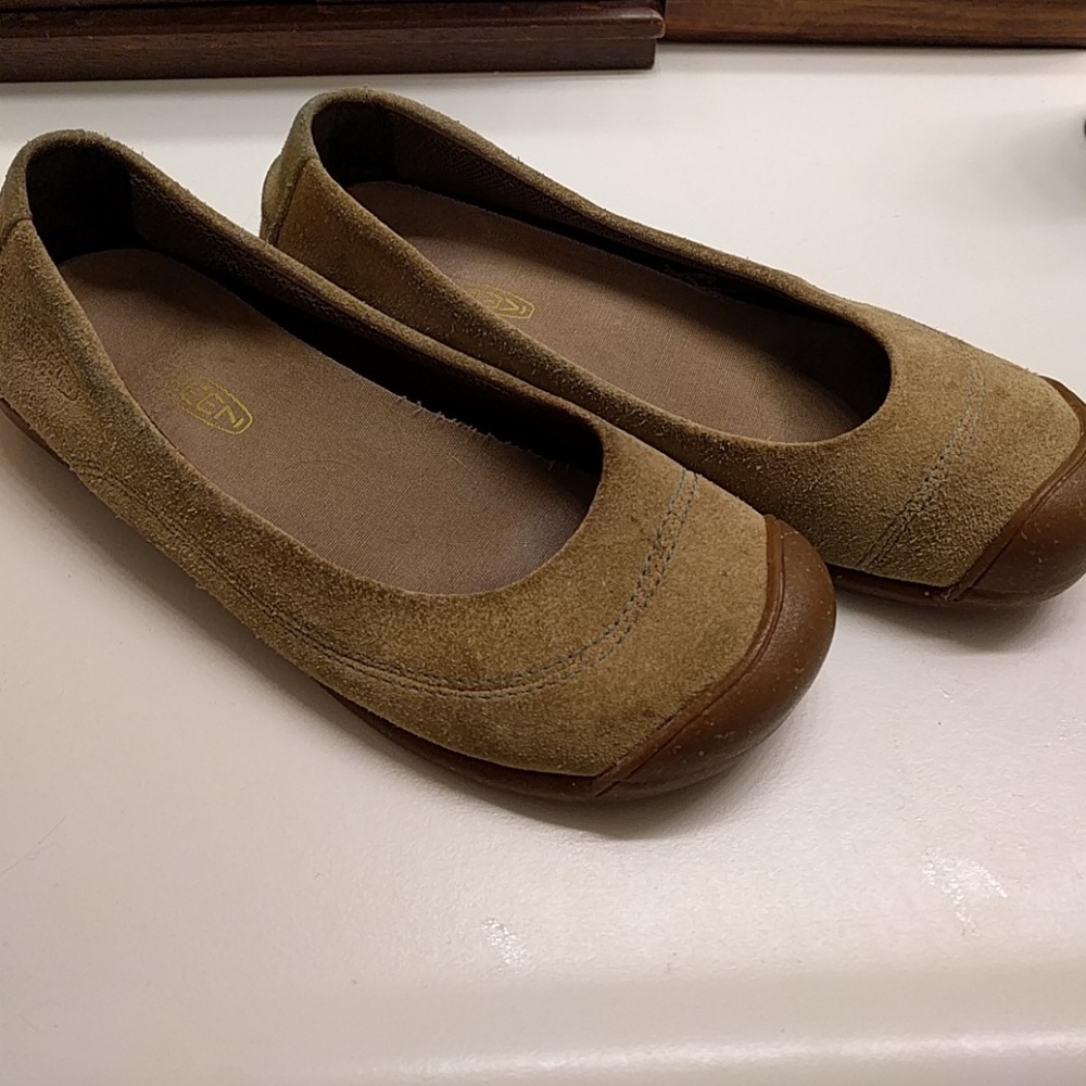 Keen suede ballet flats